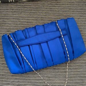 Lulu Townsend Royal Blue Clutch